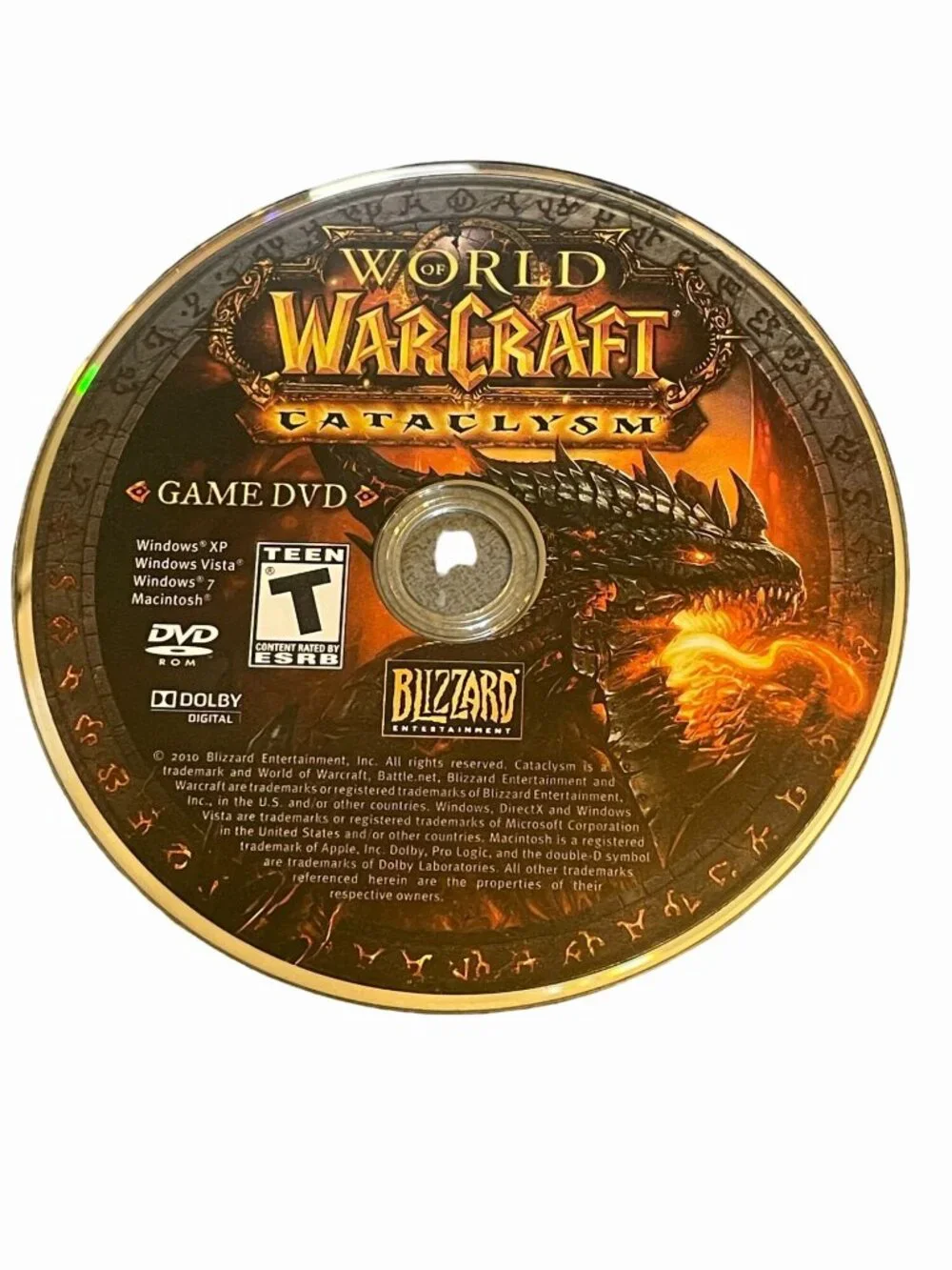 World of Warcraft Cataclysm PC Mac Expansion Set Blizzard WoW Complete